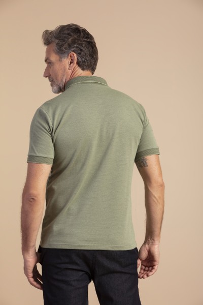 Camisa Polo Boulevard Verde Musgo