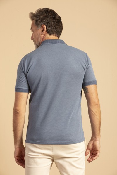 Camisa Polo Boulevard Azul