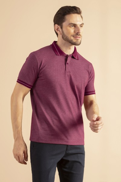 Camisa Polo Village Vinho