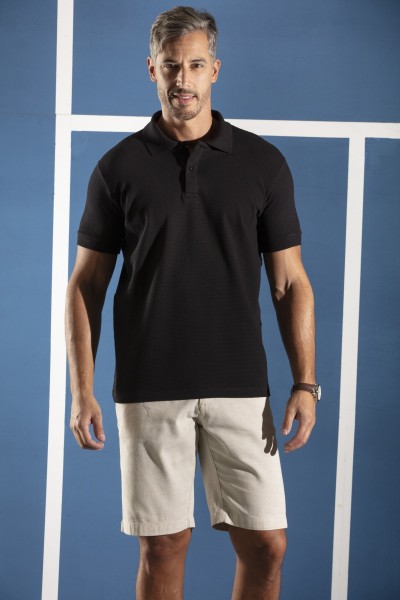 Camiseta Polo Londres Preta