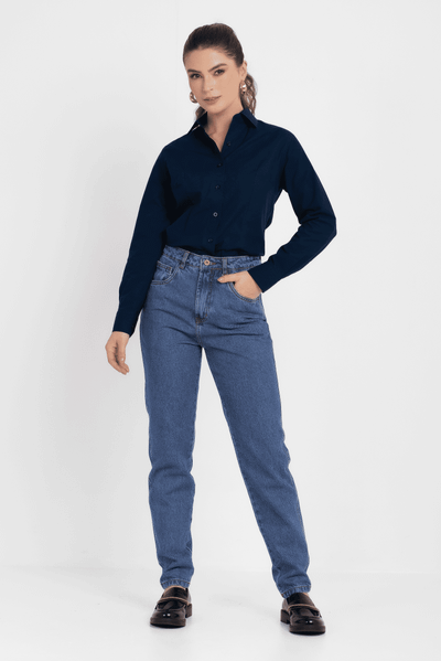Camisa Social Feminina Slim Worker Lisa Marinho 2