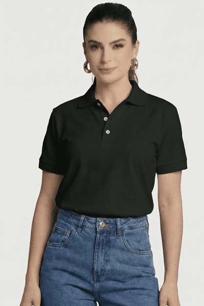 Camisa Polo Piquet Worker Verde Musgo