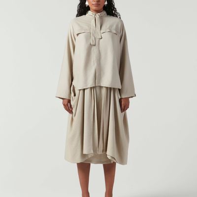 CAMISA CRINCKLED MUSGO