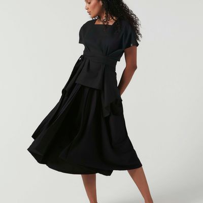 SAIA CRINCKLED PRETO