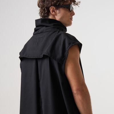 VESTIDO RISCO PRETO