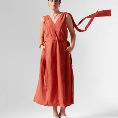 VESTIDO SIZA TELHA