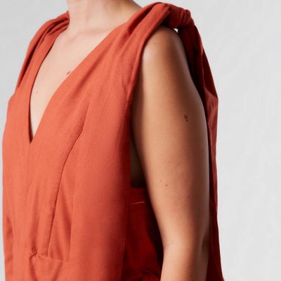 VESTIDO SIZA TELHA