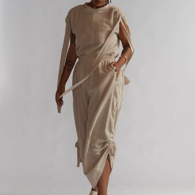 CALÇA TARSILA AREIA