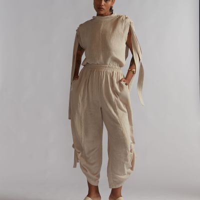 CALÇA TARSILA AREIA