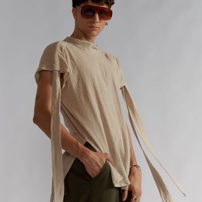 BLUSA TARSILA AREIA