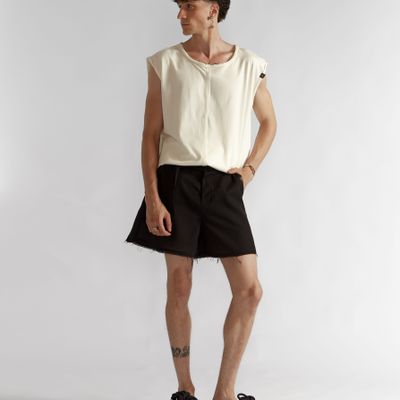 SHORTS LINA OFFWHITE