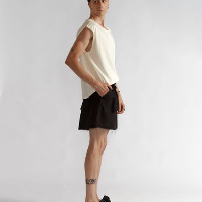 SHORTS LINA OFFWHITE
