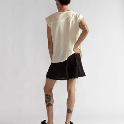 SHORTS LINA OFFWHITE