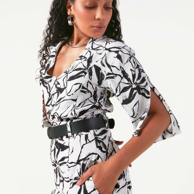 BLUSA CEDRUS OFFWHITE MESCLA