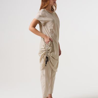 VESTIDO TONYA AREIA