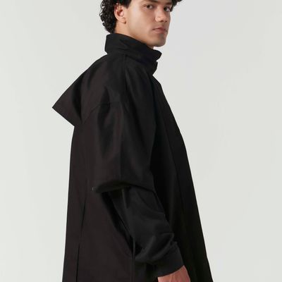 PARKA LESSA PRETO