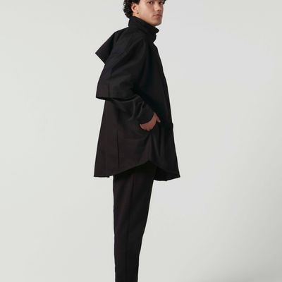 PARKA LESSA PRETO