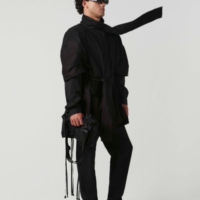 PARKA LESSA PRETO