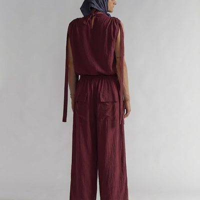 CALÇA TARSILA BORDEAUX