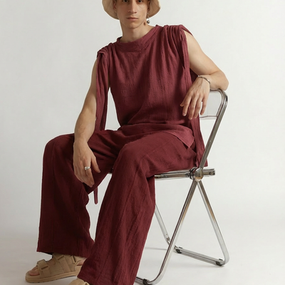 CALÇA TARSILA BORDEAUX