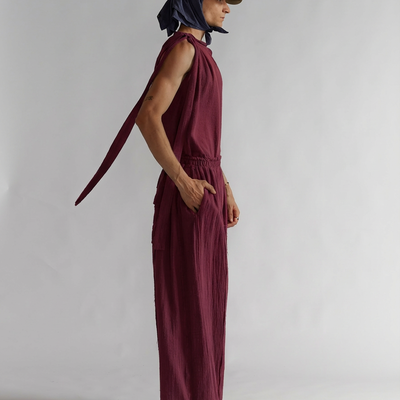 CALÇA TARSILA BORDEAUX