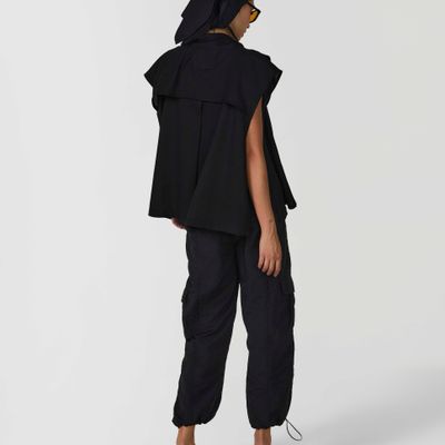 BLUSA BIANCO PRETO