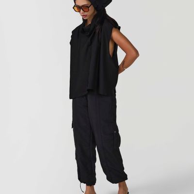 BLUSA BIANCO PRETO