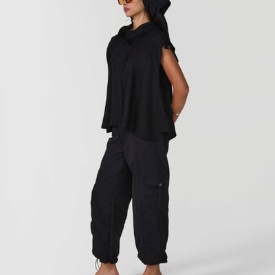 BLUSA BIANCO PRETO
