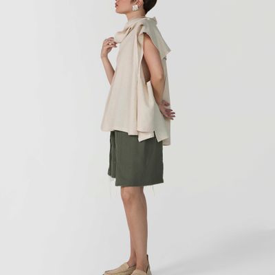 BLUSA BIANCO AREIA