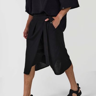 BERMUDA BIANCO PRETO
