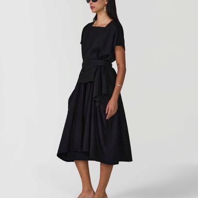 BLUSA AMARRAS PRETO