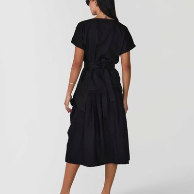 BLUSA AMARRAS PRETO