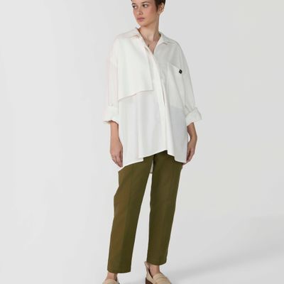 CAMISA BÁRIO OFFWHITE