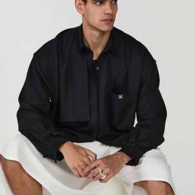 CAMISA BÁRIO PRETO