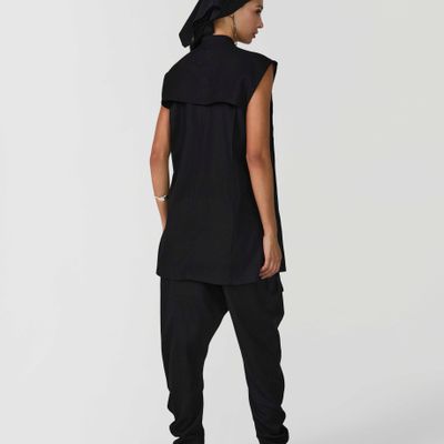 CAMISA BIANCO PRETO