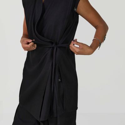 CAMISA BIANCO PRETO