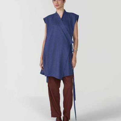 CAMISA BIANCO INDY BLUE