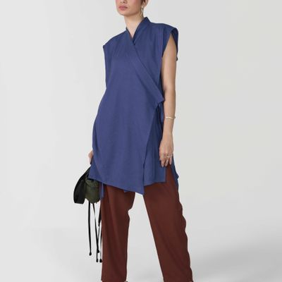 CAMISA BIANCO INDY BLUE