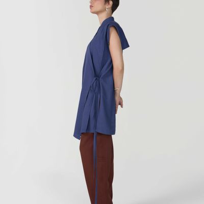 CAMISA BIANCO INDY BLUE