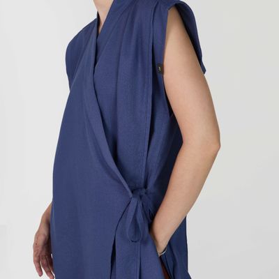 CAMISA BIANCO INDY BLUE