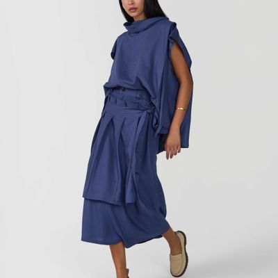 SAIA BIANCO INDY BLUE
