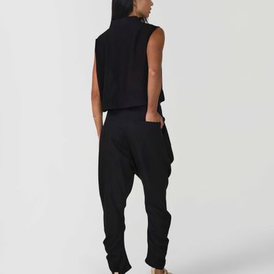 CALÇA BIANCO PRETO