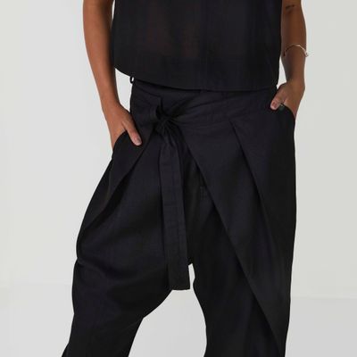 CALÇA BIANCO PRETO
