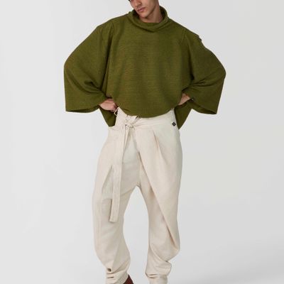 CALÇA BIANCO AREIA