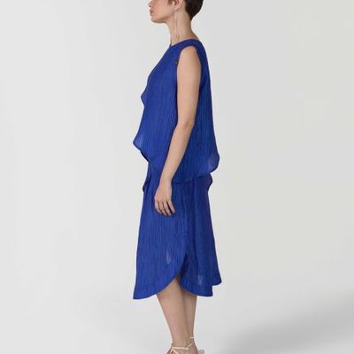 BLUSA NIDUS AZUL COBALTO