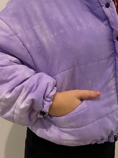 Jaqueta Milan Purple Tie Dye