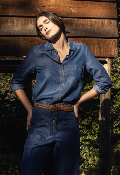 Camisa Jeans Índigo