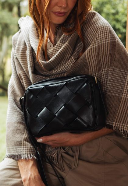 Bolsa Tressê Largo Preta