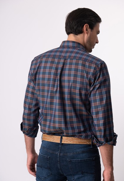 Camisa Masculina Miguel Xadrez