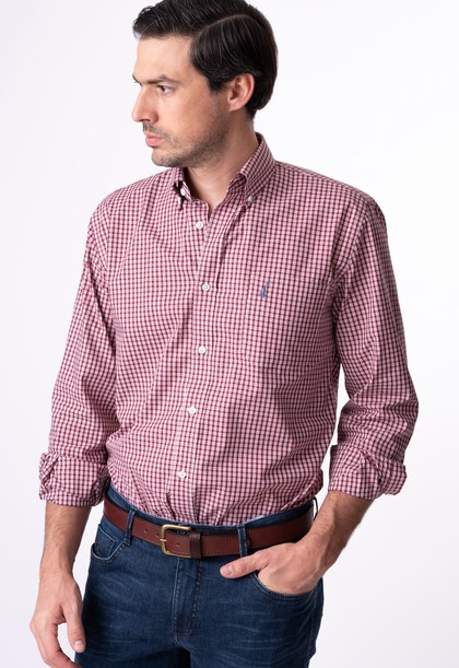 Camisa Masculina Miguel Xadrez